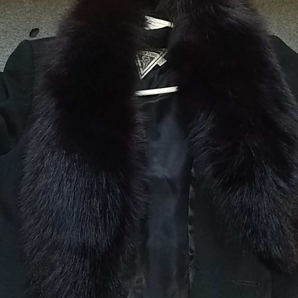 Winter fur coat